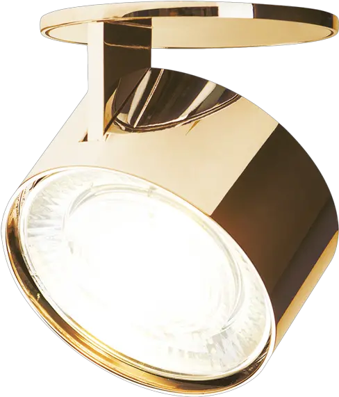 Led Brass Recessed Swivel Spotlight Cosmetics Png Spotlights Png