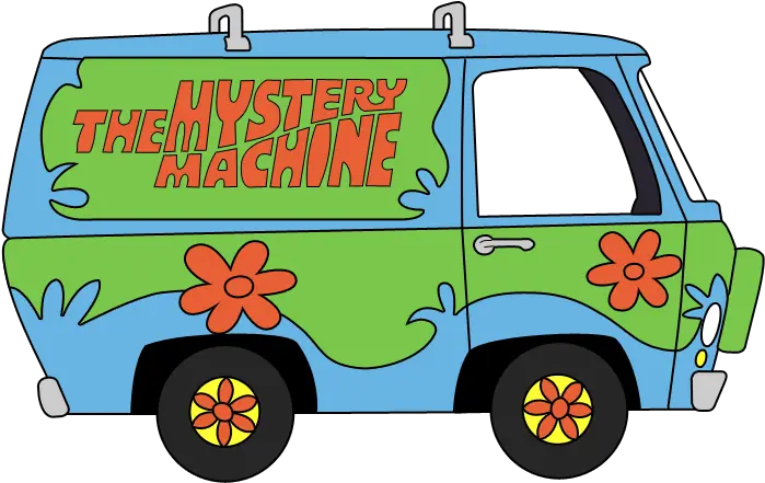 Mystery Machine Vector Cartoon Mystery Machine Van Png Scooby Doo Png