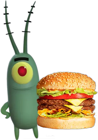Download Plankton Hamburger Full Size Png Image Pngkit Spongebob Movie Sponge Out Of Water Plankton Plankton Png