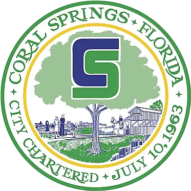 Archivoseal Of Coral Springs Floridapng Wikipedia La Coral Springs City Seal Coral Png