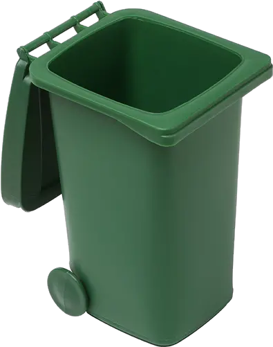 Download Plastic Desk Trash Bin Open Garbage Can Png Trash Can Transparent Background