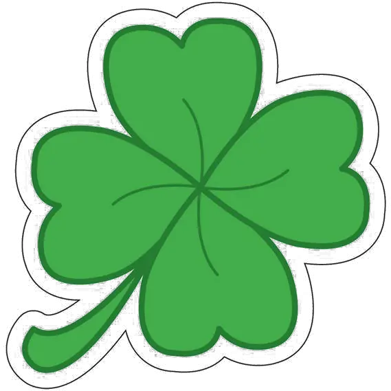 Clover Transparent Background Png Arts Four Leaf Clover Sticker Shamrock Png