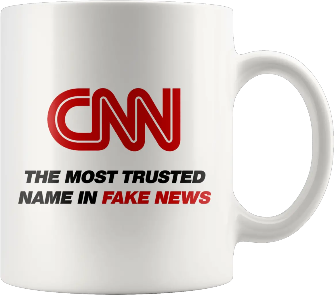 Cnn Fake News Mug Magic Mug Png Cnn Fake News Logo