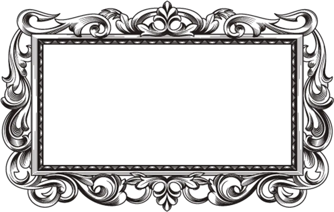 Download Vector Ornament Gothic Gothic Frame Png Vector Vintage Engraved Cartouche Gothic Png