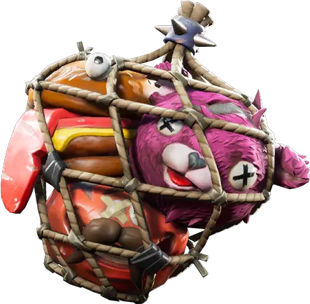 Fortnite Season X10 Week 4 Leaked Challenges Smash U0026 Grab Trophy Sack Back Bling Png Battle Bus Png