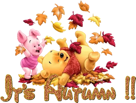 Free Animated Clipart Falling Leaves Baby Winnie The Pooh Clipart Free Png Falling Leaves Gif Transparent