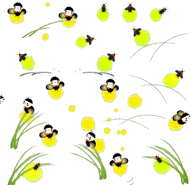 Download Flora Leaf Of Cartoon Poster The Fireflies Hq Png Fireflies Cartoon Leaf Cartoon Png