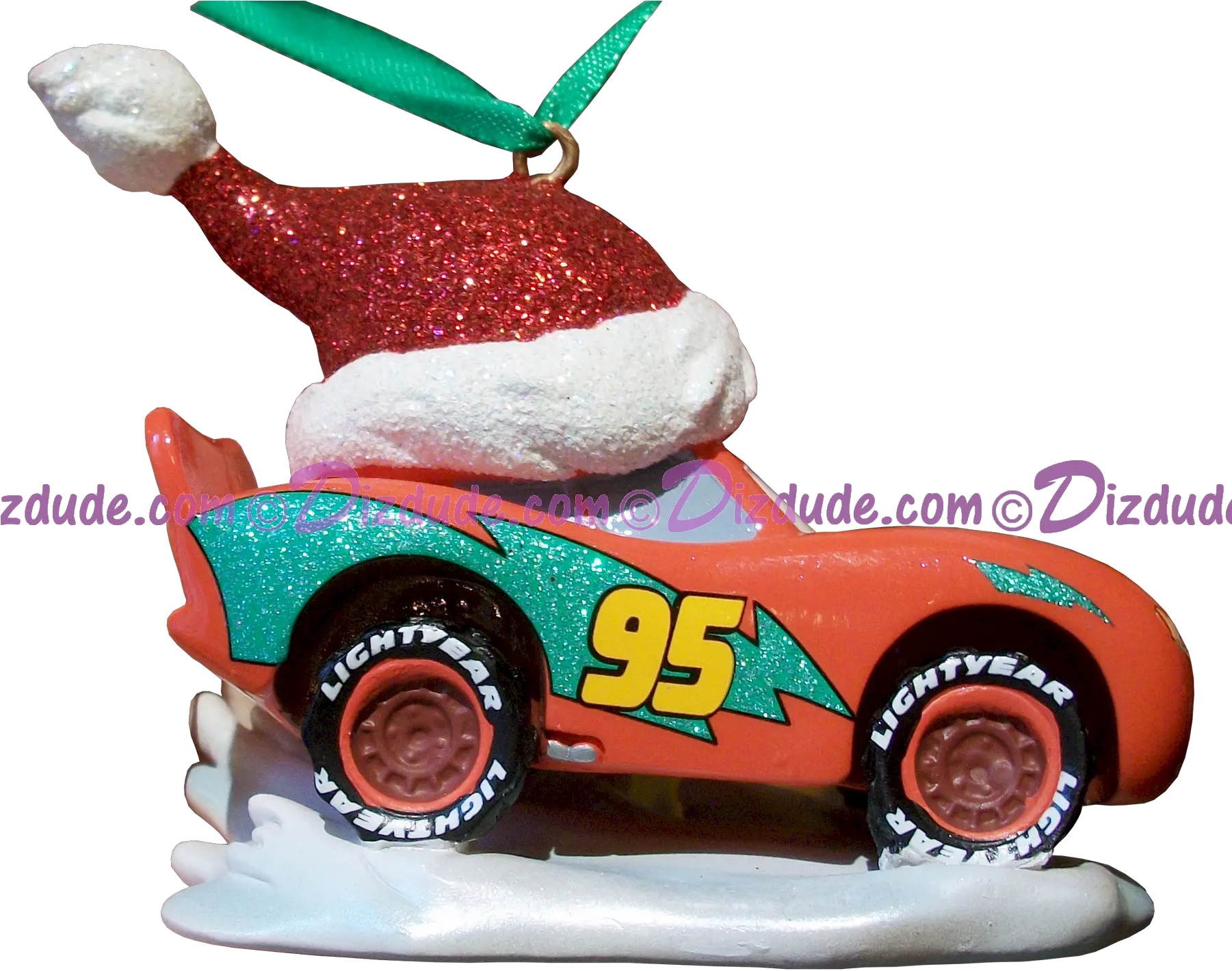 Download Side Of The Disney Pixar Cars Lightning Mcqueen Christmas Ornament Png Lighting Mcqueen Png
