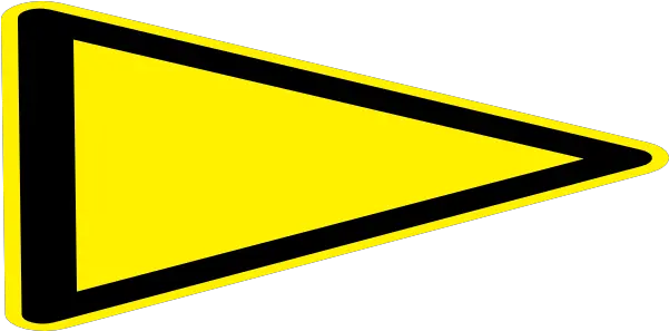 Download Isosceles Triangle Yellow Triangle Driving Sign Yellow Triangle Sign Car Png Triangle Banner Png