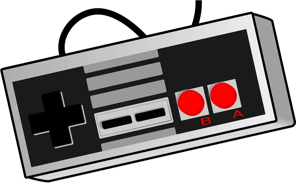 Smith Too Many Games Video Game Controller Clip Art Png Nes Controller Png