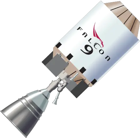 Space X Falcon 9 Transparent Png Transparent Spacex Falcon 9 Falcon Transparent