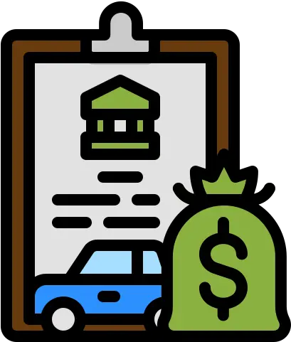 Car Loan Free Transportation Icons Money Bag Png Td Icon