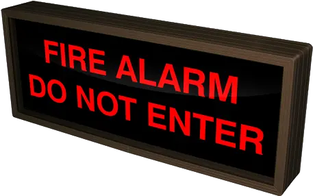 38693 Sbl718r A712120277vac Fire Alarm Do Not Enter 120277vac Led Sign Fire Do Not Enter Sign Png Do Not Sign Png