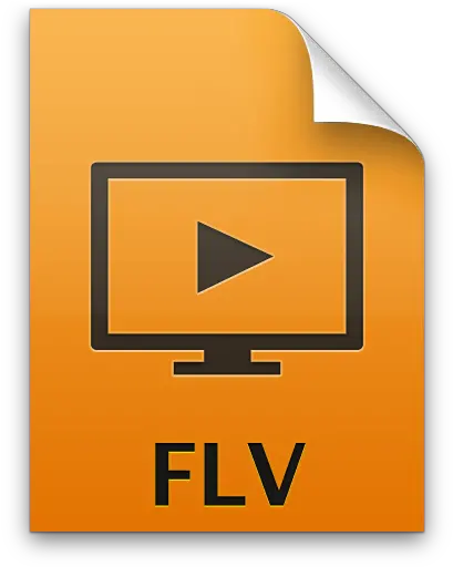 Adobe Media Player Flv Icon Vertical Png Media Icon Set