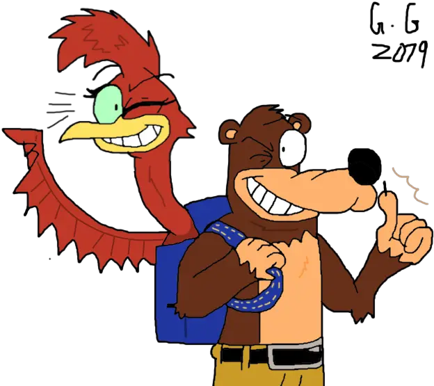 Wlanman Productions Fictional Character Png Banjo Kazooie Png