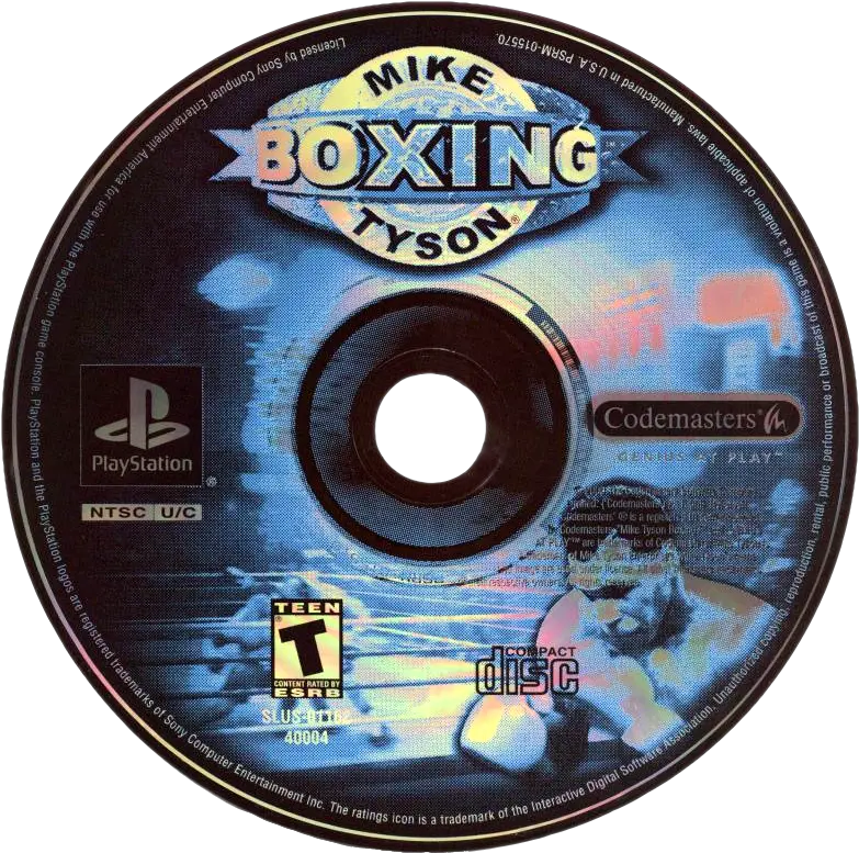 Mike Tyson Boxing Details Launchbox Games Database Optical Disc Png Tyson Icon