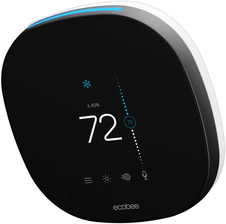 Smart Thermostats U0026 Home Devices Ecobee Portable Png Smart Bed Icon