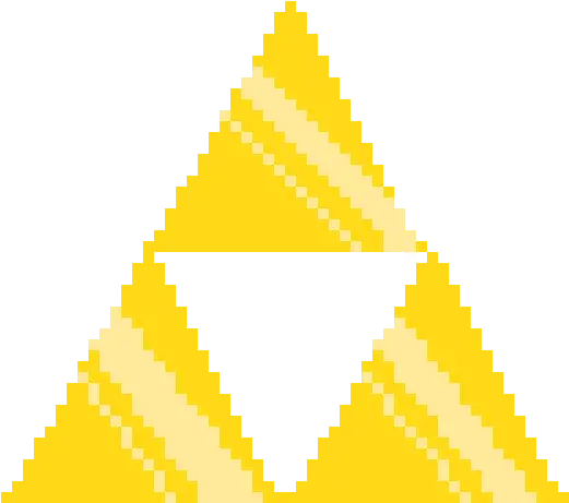 Pixel Triforce Png Image Triforce Pixel Art Png Triforce Transparent Background