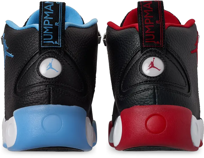 Jordan Jumpman Pro Mismatched Black Gym Red University Blue Cross Training Shoe Png Jordan Transparent