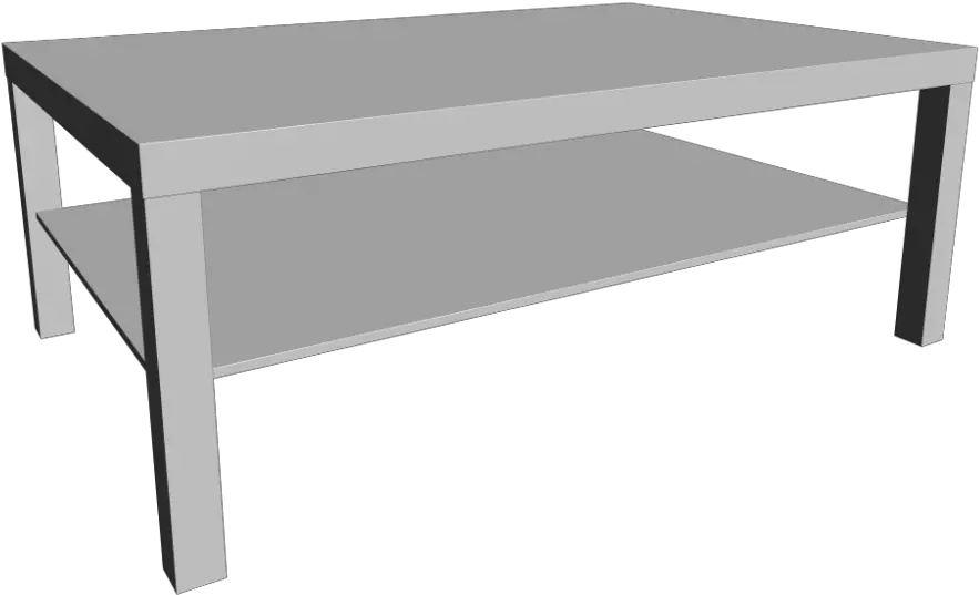 Lack Coffee Table White Design And Decorate Your Room In 3d Solid Png White Table Png