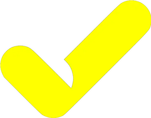 Yellow Check Mark 9 Icon Free Yellow Check Mark Icons Png Right Tick Icon