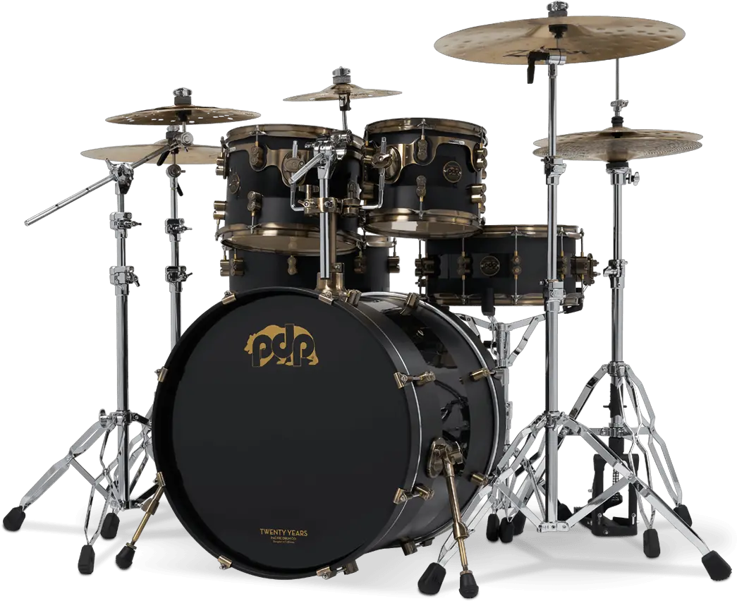20th Anniversary Kit Pacific Drums And Percussion Pdp 20th Anniversary Drum Kit Png Drum Kit Png