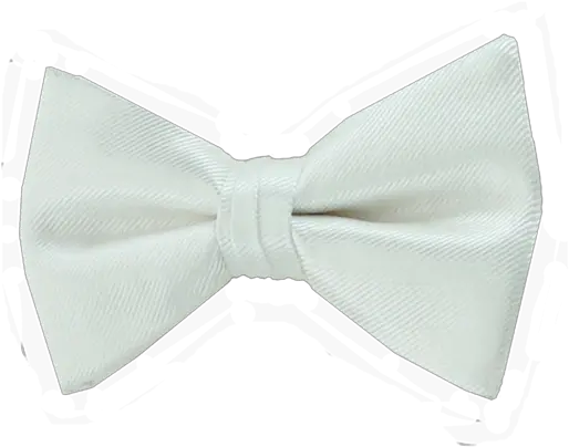 Simply Solid White Bow Tie Solid Png Bow Tie Transparent
