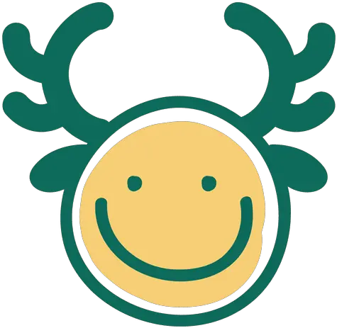 Smile Face Antlers Emoticon 18 Transparent Png U0026 Svg Emoji Chifres Antlers Png