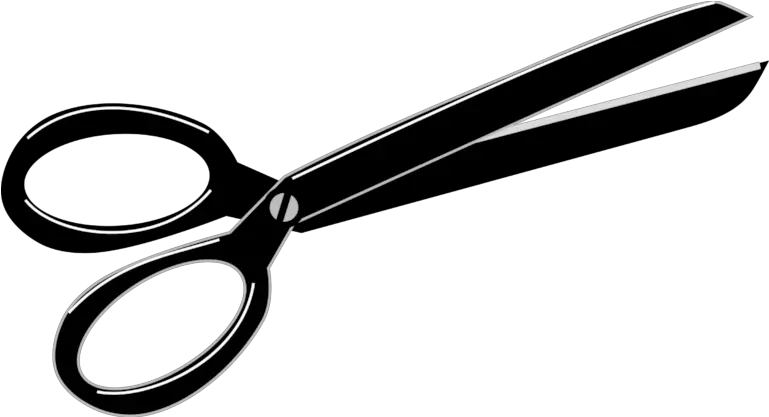 Shears Scissors Clipart Black And White Free Images 3 Sewing Scissors Logo Png Shears Png