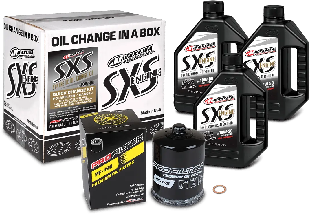 Maxima Utv Oil Change In A Box Png