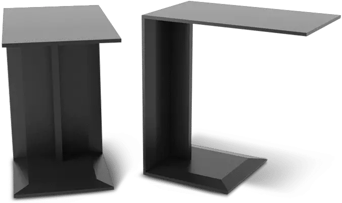 Blackbox Sidetable Standing Desk Png Side Table Png