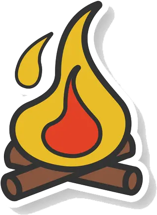 Campfire Icon Clipart Transparent Vertical Png Campfire Icon