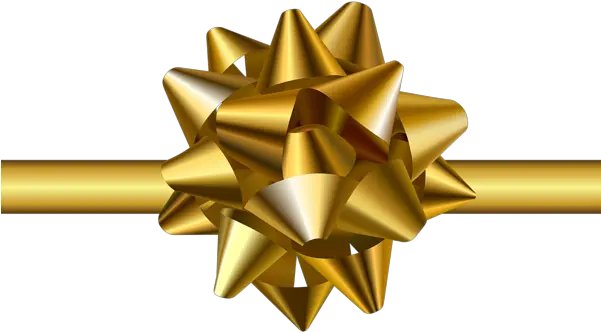 Gold Bow Transparent Png Clip Art Image Ribbon Christmas Gold Bow Png Christmas Bow Png