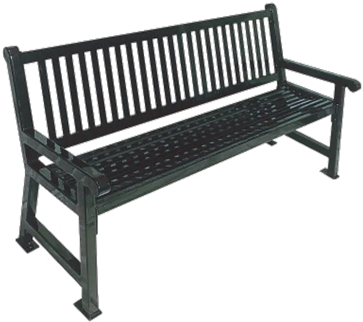 Download Park Bench Rosedean Anthracite Grey Garden Bench Png Park Bench Png