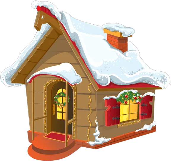 Pin By Linda Bason Christmas House Clipart Png House Transparent Background