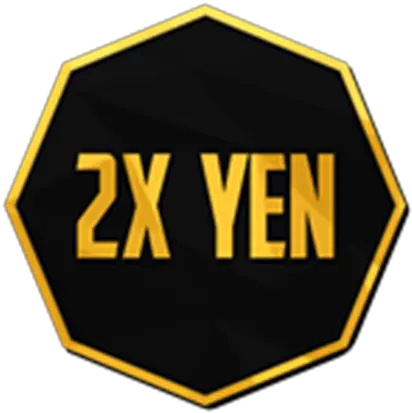 Double Yen Roblox Enthusiast Network Png Yen Logo