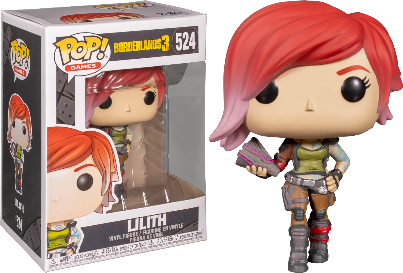 Funko Vinyl Figure Funko Pop Borderlands 3 Lilith Png Borderlands 3 Png