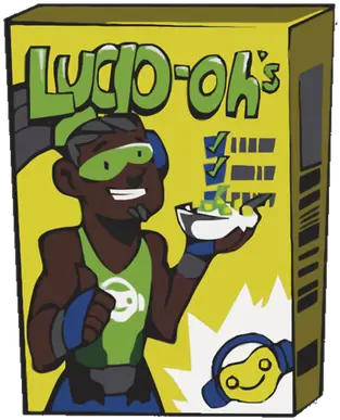 Blizzcon Announcement Is A Cereal Brand Overwatch Lucio Sprays Png Lucio Png