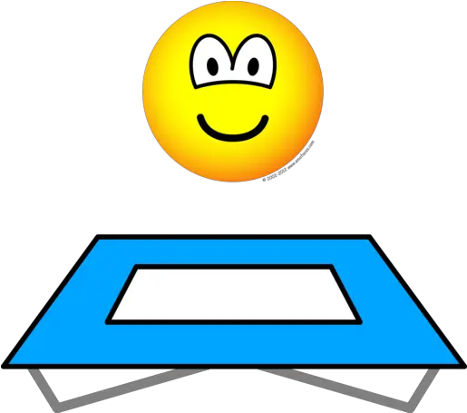 Trampoline Emoticon Olympic Sport Trampolin Smiley Png Track Buddy Icon