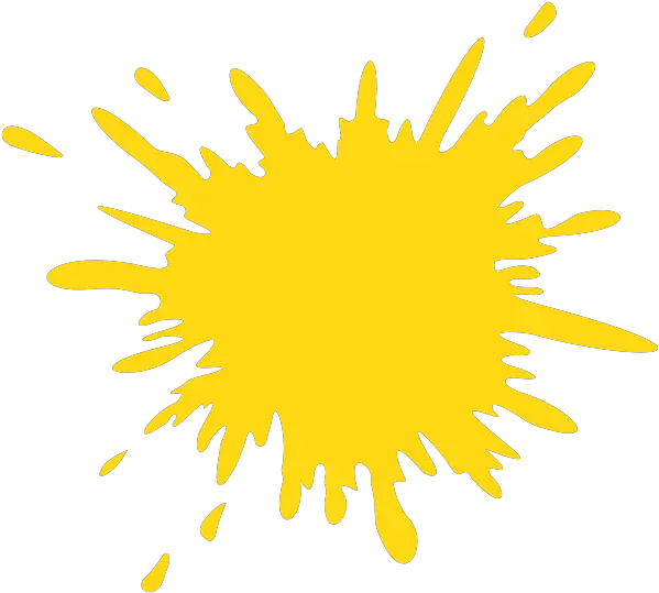 Download Yellow Splash Of Paint Color Of The Day Black Png Splash Of Paint Png