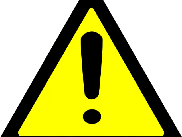 Warning Clipart Yellow Caution Triangle Png Caution Sign Png