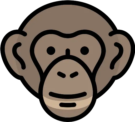 Chimpanzee Transparent Images Png Play Icons Png Chimpanzee Icon Monkey Smile