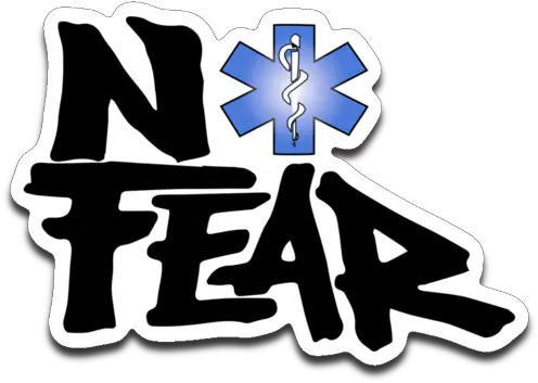 No Fear Ems Decal Language Png No Fear Logo