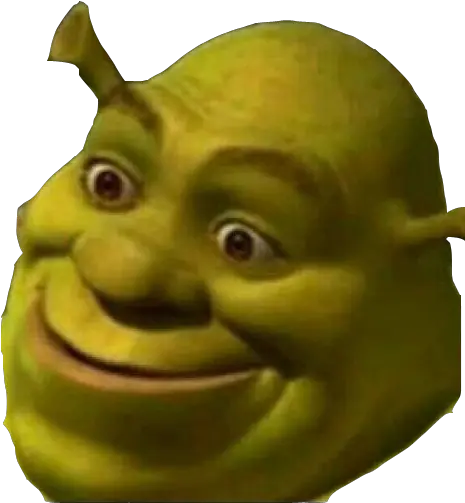 Shrecklooking Discord Emoji Shrek Funny Face Png Shrek Head Png