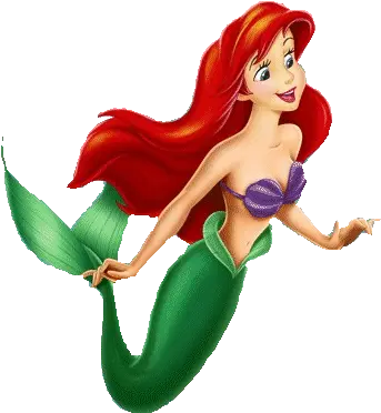 Red And Green Mermaid Ariel Png Underwater Ariel The Little Mermaid Ariel Png