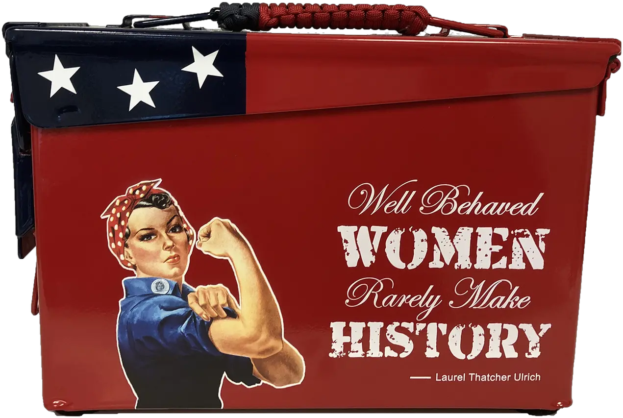 Rosie Metal Can W Option To Personalize With Name U0026 Face We Can Do The Png Rosie The Riveter Png