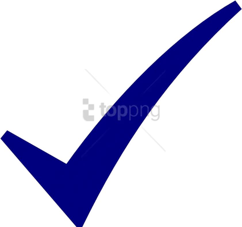 Hd Free Png Check Mark Image Blue Tick Mark Symbol Bite Mark Png