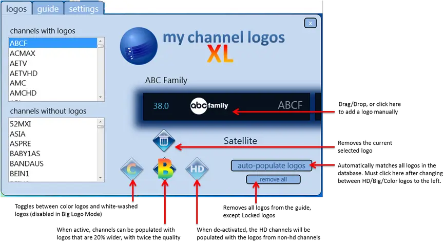 Installation U0026 Logo Tutorial My Channel Logos Screenshot Png Abc Family Logo