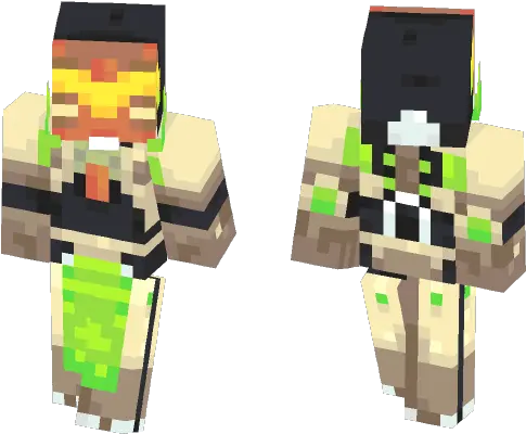 Download Orisa Overwatch Minecraft Skin For Free Minecraft Png Orisa Transparent