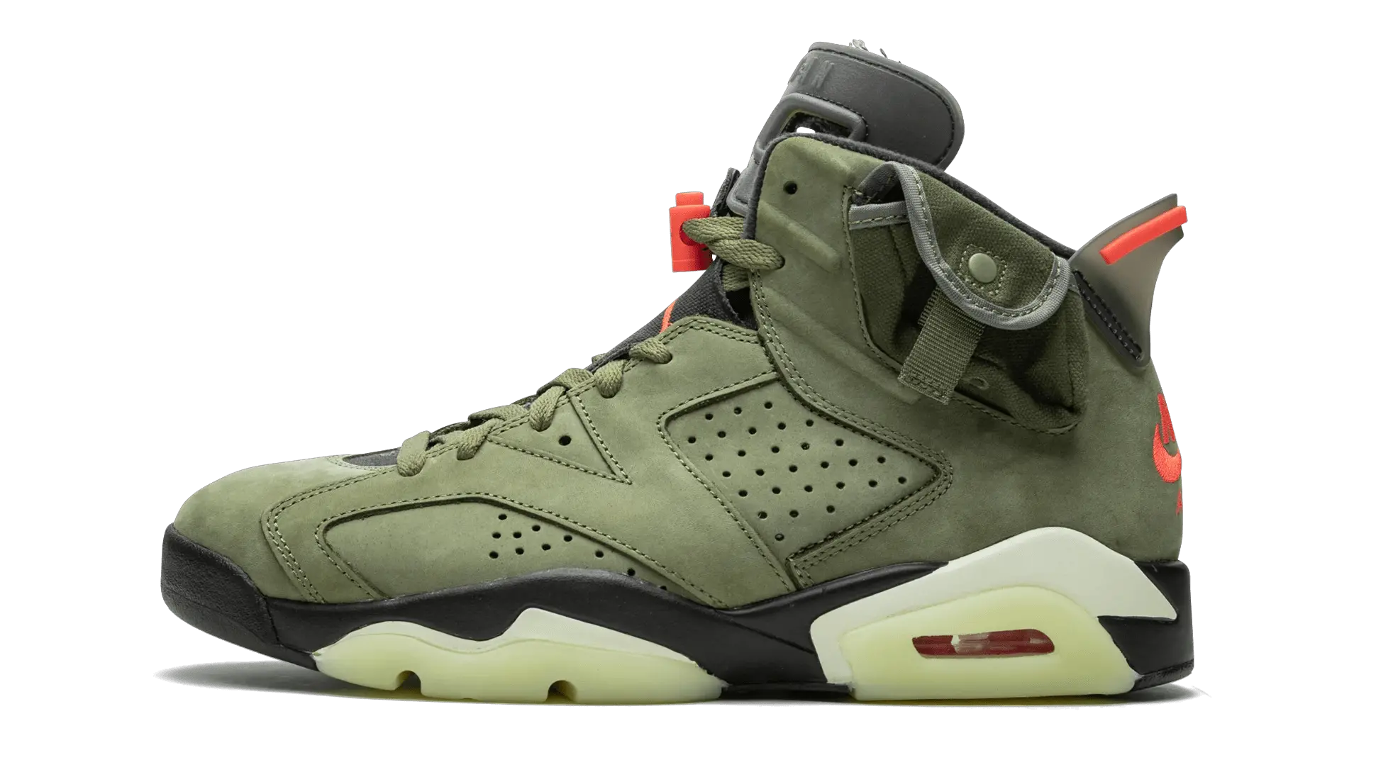 Air Jordan 6 Retro U201ccactus Jack Travis Scottu201d Jordan 6 Travis Scott Png Jordan Png